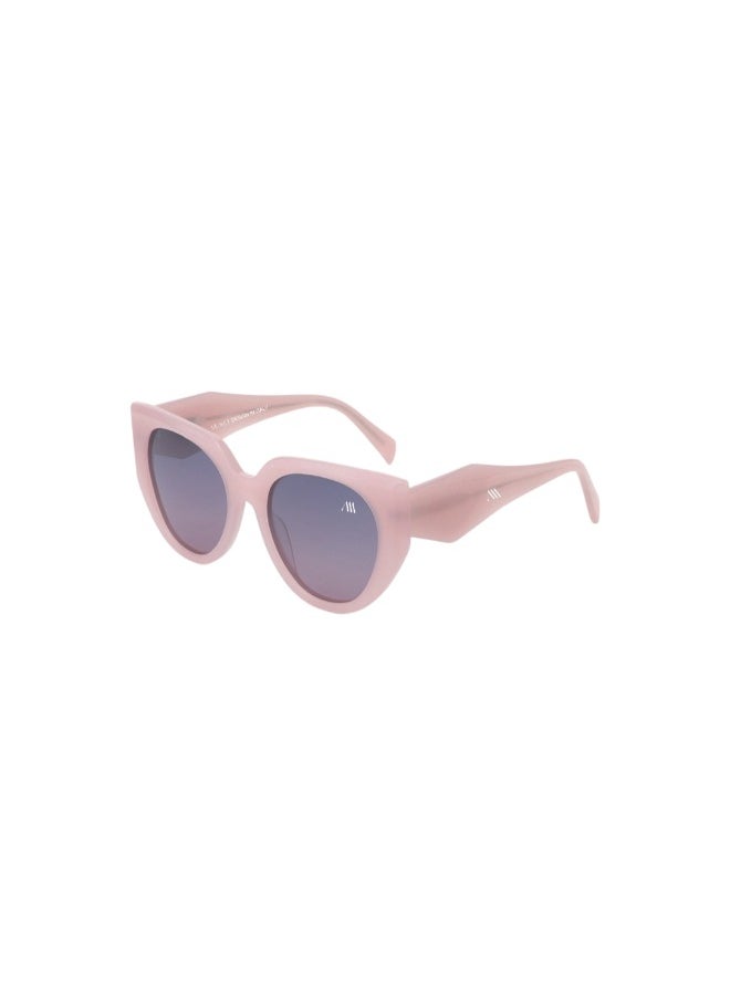 Kemet Eyewear Cat Eye Full Rim Women Aura Pink Gray Lens 