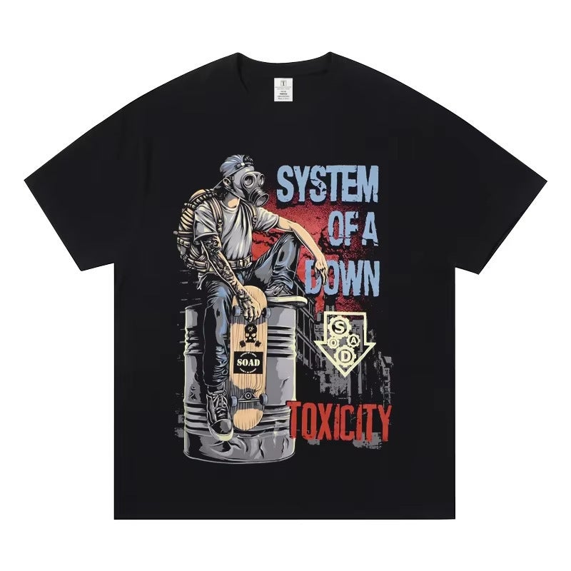 2025 System Of A Down Band T-Shirt Cotton Soft Summer Tee Sh - Image 3