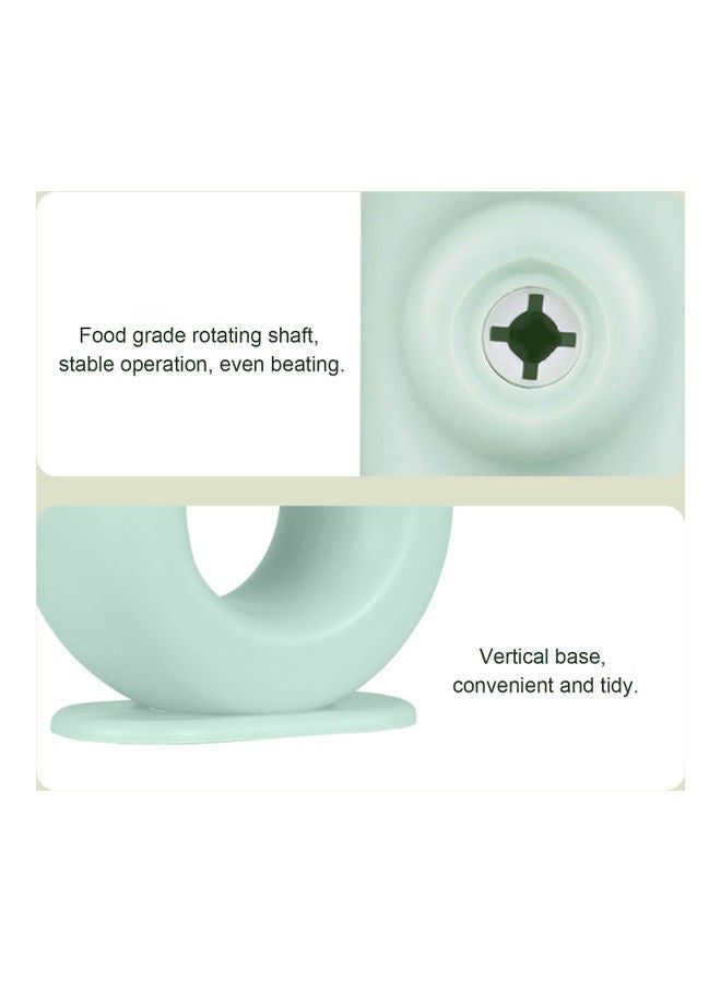 نيبمينينت مضرب بيض كهربائي محمول باليد وقابل للشحن أخضر/فضي - Image 3