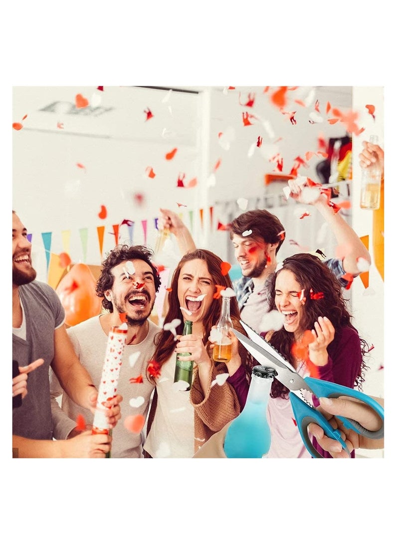 Kitchen Scissors, Detachable Kitchen Household Multifunctional Scissors, Premium Ultra Sharp Stainless Steel Kitchen Scissors for Poultry, Chicken, Meat, Food, Vegetables, Seafood, BBQ (Blue) - Image 5