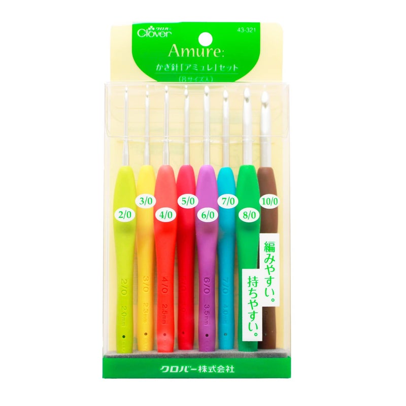 Clover 43321 Amule Key Needles Set Multiple Colors - Image 2