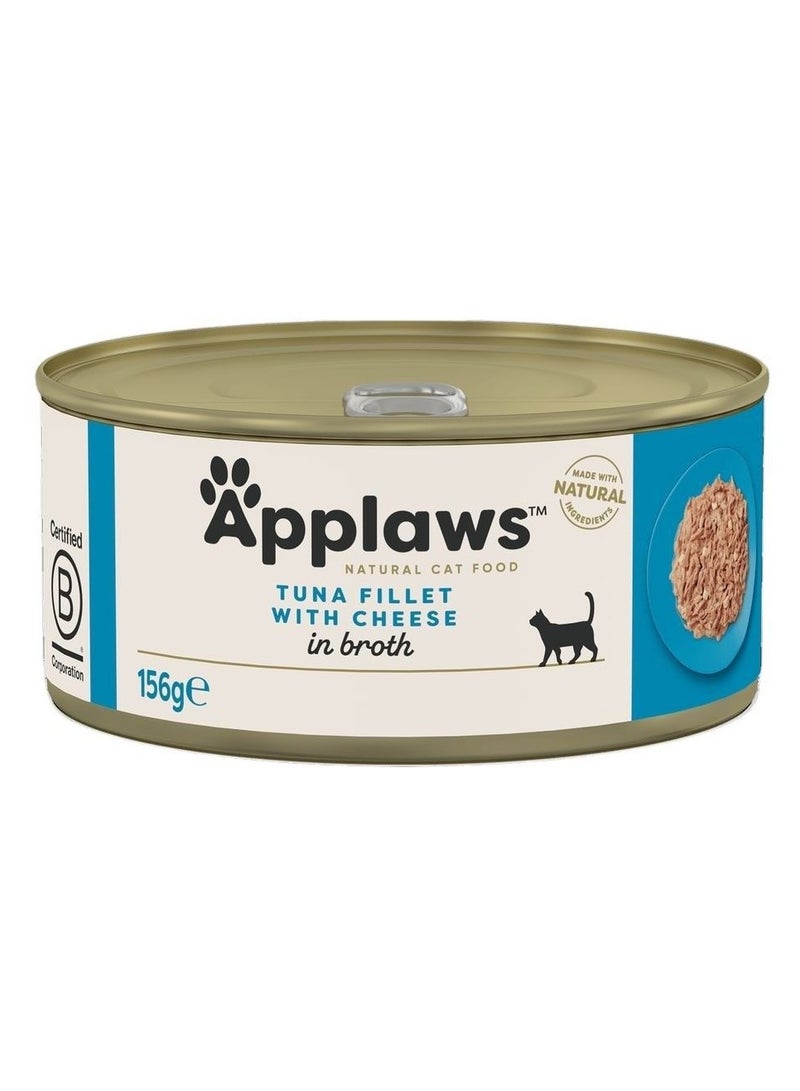 Applaws 12pcs Natural Tuna with Cheese Cat Wet Food 12x156g - Image 5