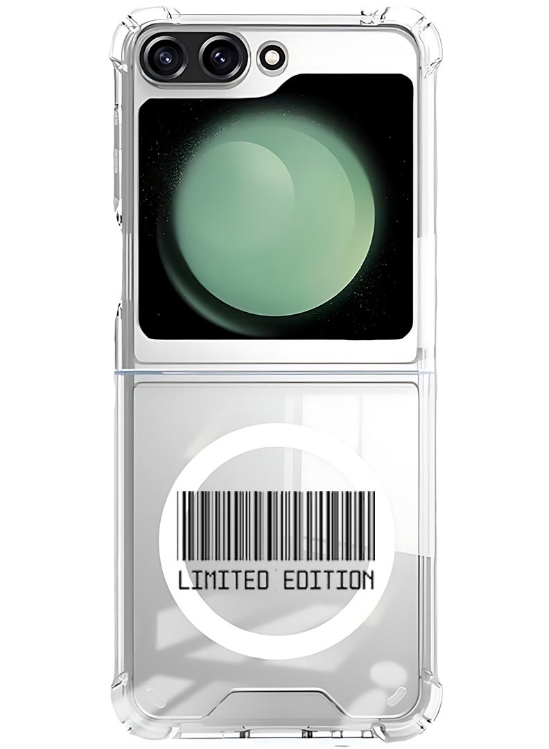 Theodor Magnetic Case for Samsung Galaxy Z Flip 5 Compatible with MagSafe Wireless Charging, Shockproof Phone Bumper Cover Limited Edition - Image 1