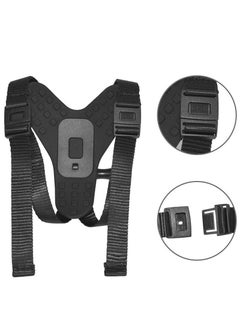 Y&D Motorcycle Helmet Chin Mount for Gopro Camera Strap Holder with Extension Swivel Arm Compatible Hero 10/9/8/7/6/5 Dji Action Bracket Accessories Black  - Image 1