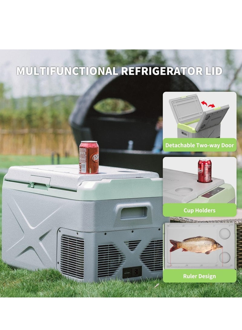 دي إل سي  DLC 30L Car Fridge Freezer Portable Compressor Car Refrigerator - Image 5