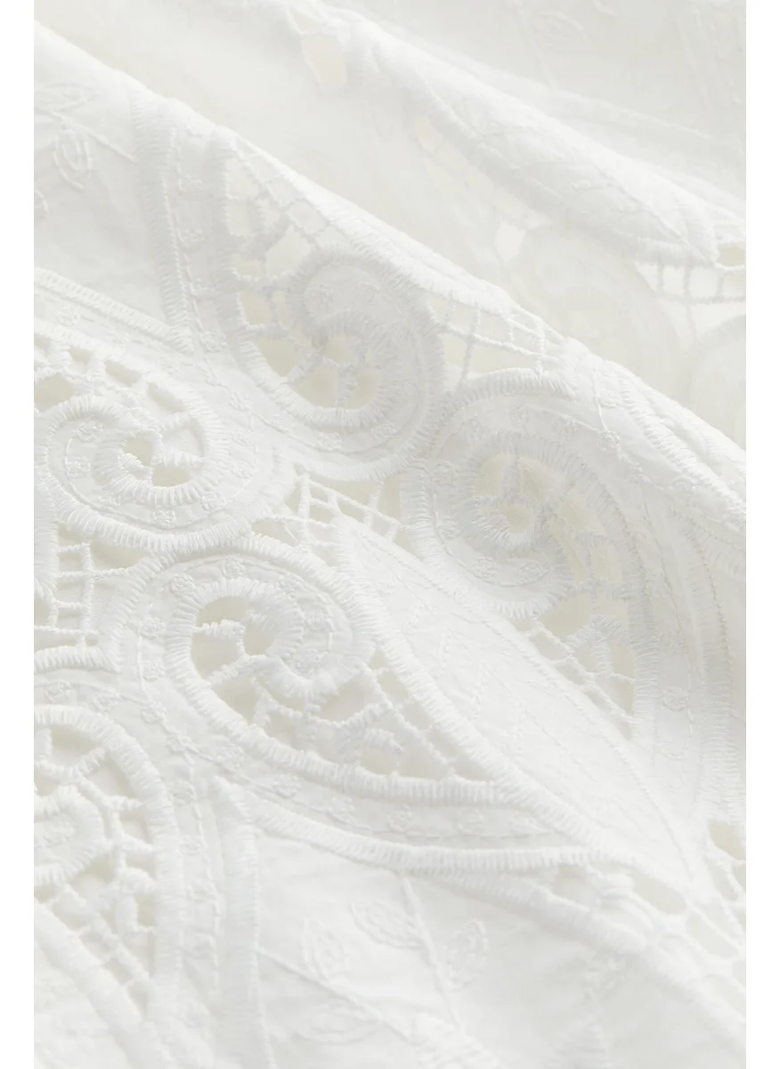 اتش اند ام Broderie Anglaise Strappy Dress