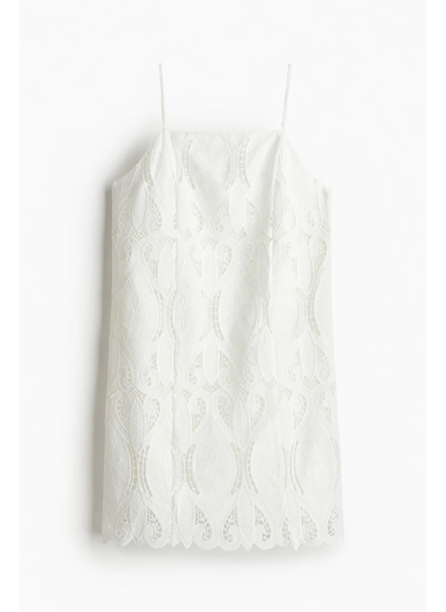 اتش اند ام Broderie Anglaise Strappy Dress
