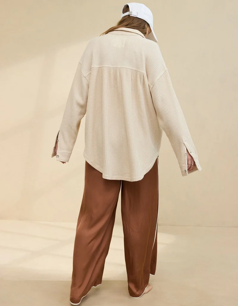 Aerie Aerie Anytime Fave Waffle Shirt