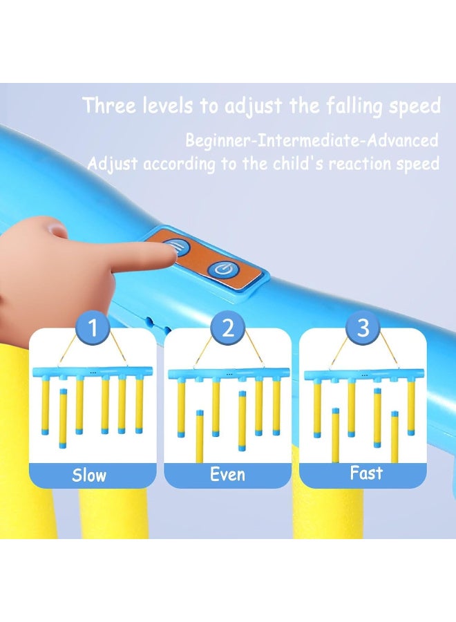 TFiOXL لعبة تحدي عصي الانعكاس، لعبة تدريب تنسيق حركة اليد والعين، تدريب رد الفعل، ألعاب تحدي سرعة اليد، لعبة التقاط العصي بسرعة قابلة للتعديل - Image 5