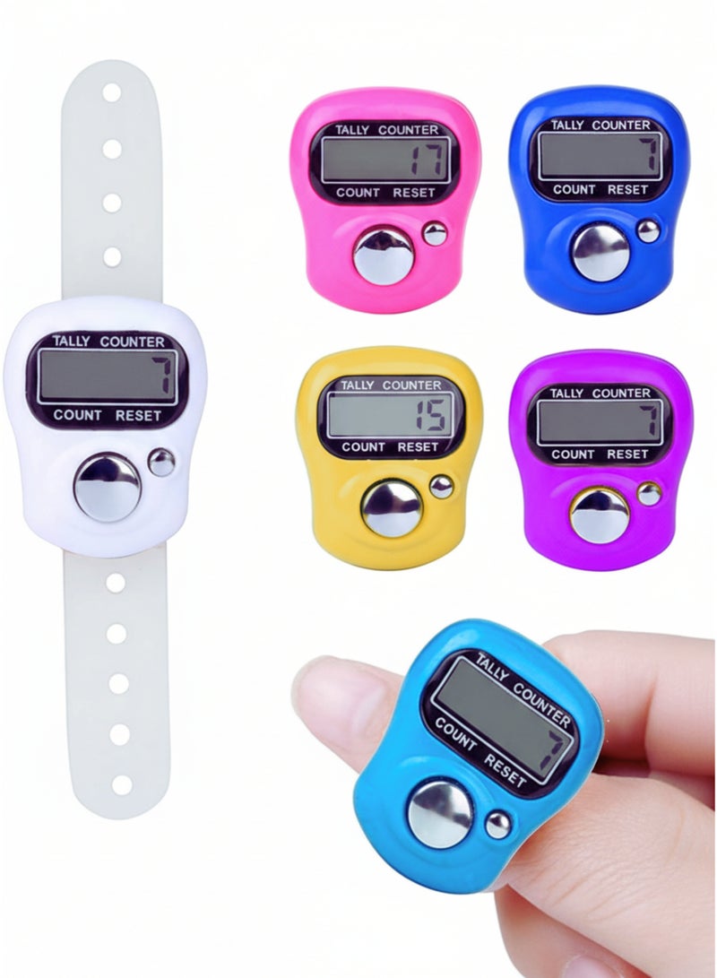 3pcs Digital Tasbih Counter with LCD Display u0026 Adjustable Finger Strap – Electronic Zikr u0026 Tally Clicker - Image 3