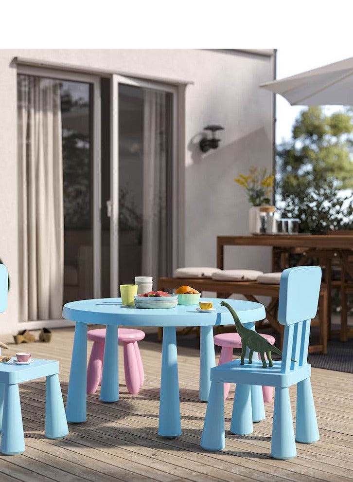 سي او أرماء كرسي اطفال بلاستيكي بظهر مرتفع مناسب للاستخدام الداخلي والخارجي 67*38*26 سم - Image 2