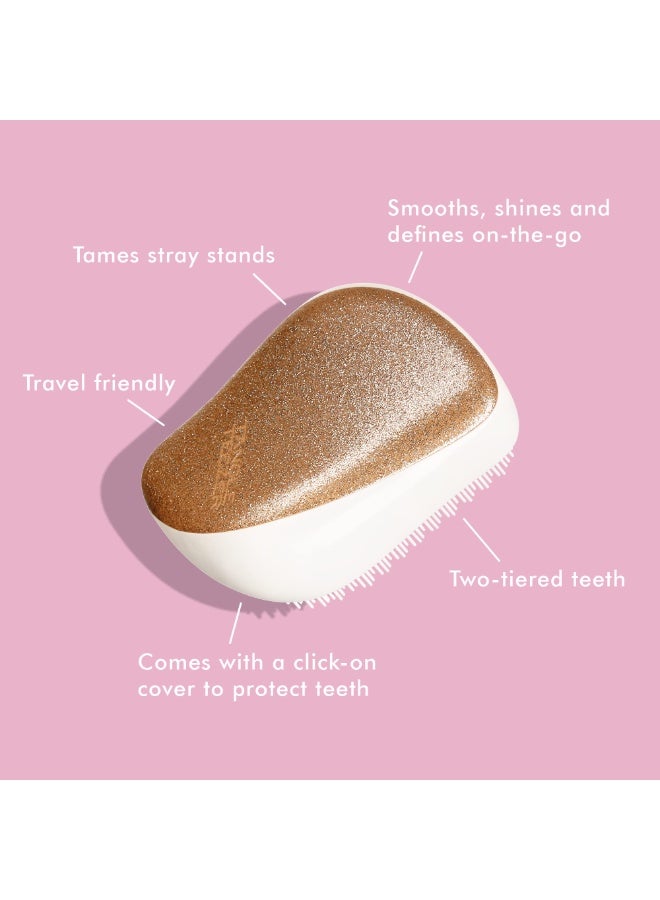 Tangle Teezer Compact Styler - Glitter Gold (Starlight) - Image 2