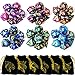 PUGED DND Dice Set 42 Pcs Polyhedral Dungeons and Dragons Rolling Dice for DD RPG MTG Table Games Dice Bulk with Colorful Drawstring Bags and Dice Tray Star - Image 2