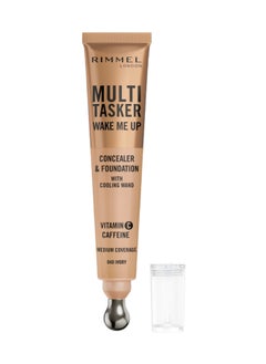 RIMMEL LONDON Multi-Tasker Wake Me Up Concealer & Foundation - 40 - Ivory, 20ml  - Image 1