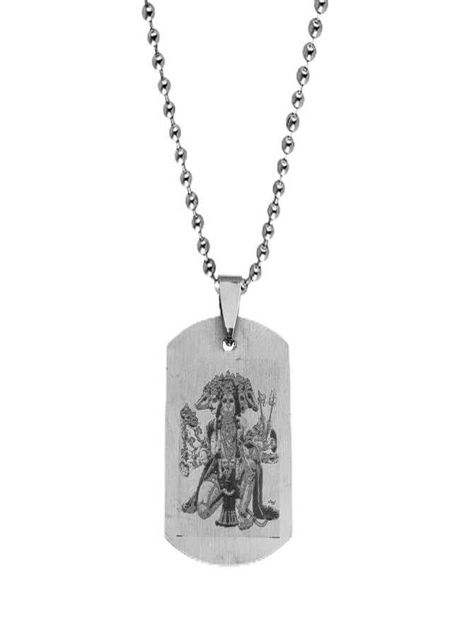 AFH Lord Panchamukhi Hanuman Sankat Mochan Religious stainless Steel Necklace Pendent for Men, Women - Image 1