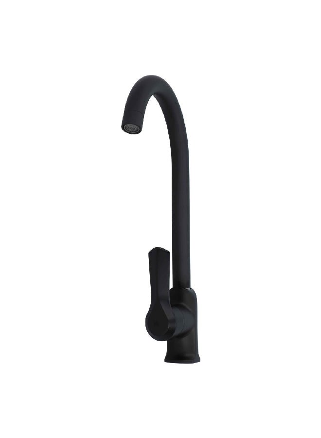 DIME Deck Mount Elegant Kitchen Mixer Faucet Arctic Black DIM-620705-B - Image 2