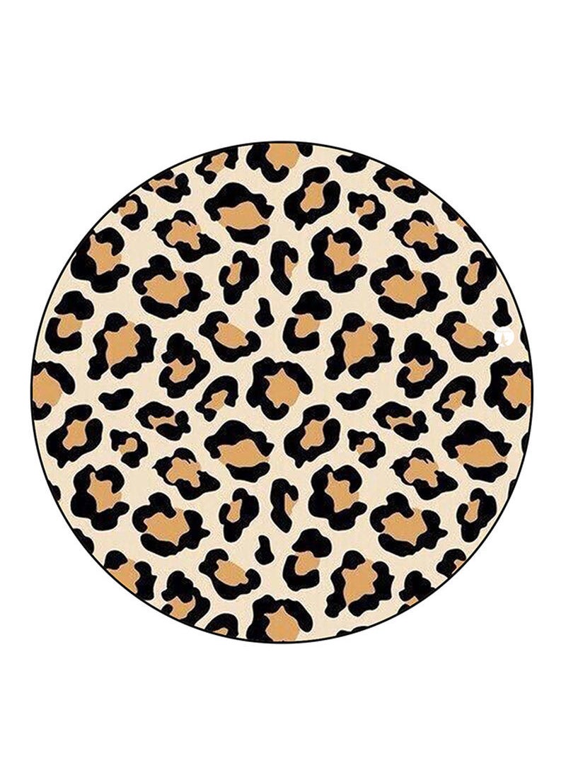 RKN Cheetah Printed Fridge Magnet  Round  Multicolour  - Image 2