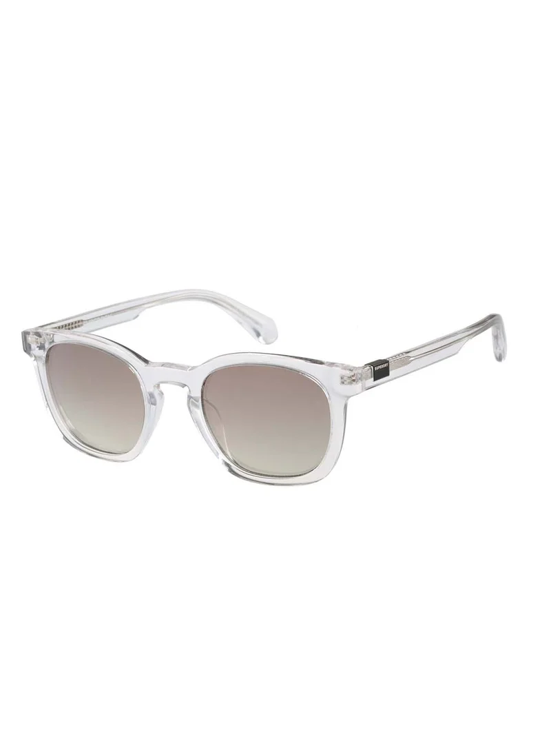Superdry 5031 (113) Full-Rim Square UV Protection Sunglasses - crystal/clear