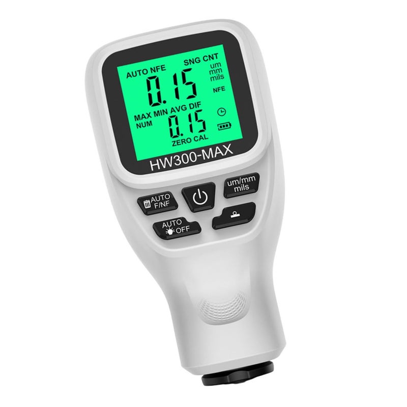 BUGUUYO Digital Paint Thickness Gauge for Car Coating Accurate Paint Thickness with LCD Display Automotive Paint Gauge Thickness Tester Handheld Coating Thickness - Image 1