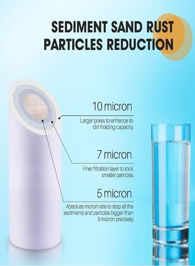 A 3-stage water filter for a home water desalination plant, change it periodically to get pure water free of impurities, a spare set of filters for the desalination device. - Image 5
