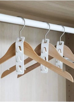 Y&D Clothes Hanger Connector Hooks, Cascading Pace Saving Series Multi-function Multi-layer Wall Chest Hook, Hangers Space Plastic (12 Pcs)  - Image 5