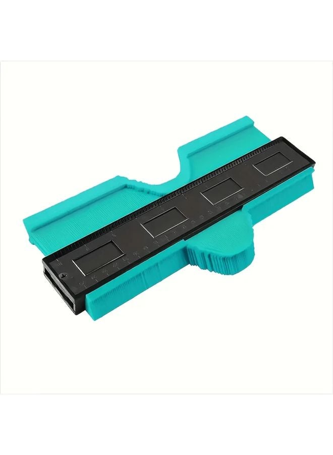 Green 10 Inch High Precision Contour Gauge Multi Functional Angle Measuring Ruler For DIY - Image 1