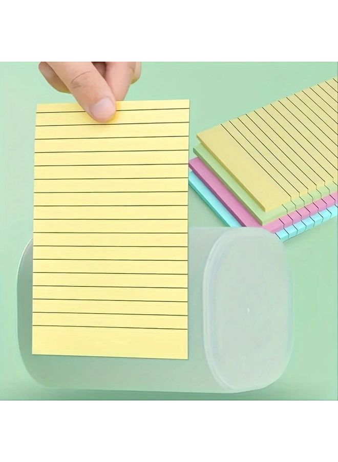 100pcs Assorted Colors Line Stickers Self Adhesive Easy to Use Note Markers for Students Office School Organization - Image 3