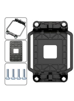 Excefore 5 PCS CPU Fan Bracket Base for AM2 AM3, Outstanding CPU Cooler Retention Bracket, Black Motherboard Heatsink Fan Stand, Suitabel for AMD AM2 AM3  - Image 2