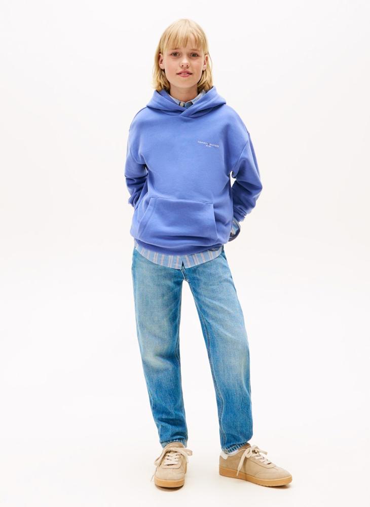 TOMMY HILFIGER Kids Mini Corp Hoodie - Image 3