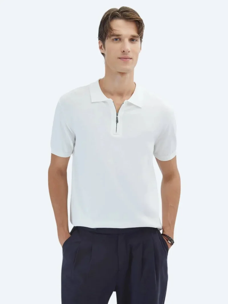 Kip Off White Knitwear