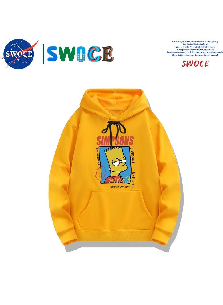 SWOCE Fashionable And Trendy Men's Hooded Sweatshirt  - Image 1