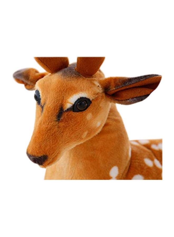Tickles Cute Deer Soft Stuffed Plush Animal Toy For Kids Birthday Gift Home Decoration (Color: Brown ; Size: 30 Cm) - Image 5