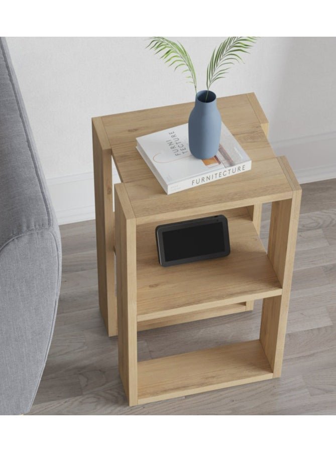 MODERN HOME End Table for living room and bed room 30×30×55 cm  - Image 4