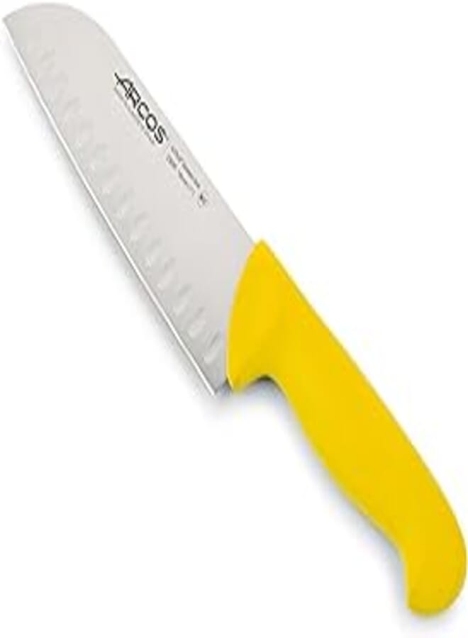 Arcos 2900 Santoku Knife - Yellow, 31.2cm