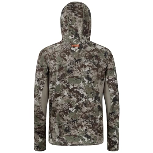 BASSDASH Mens UPF 50 Lightweight Hunting Camo Hoodie Quick Dry Performance Long Sleeve Fishing Shirt with Hood FS30M - Image 3