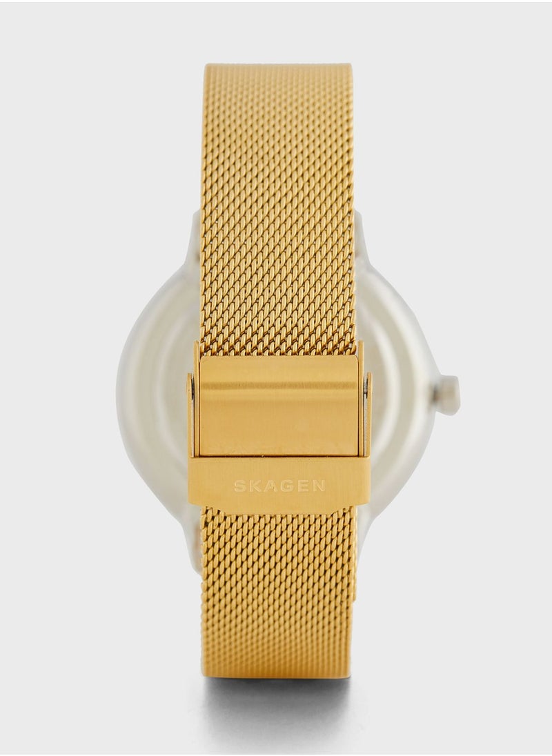 Skagen - Riis Mesh Strap Analog Watch - Image 1