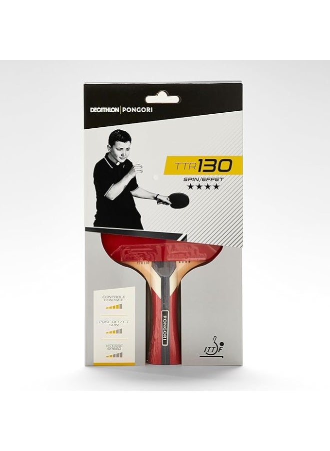 مضرب تنس طاولة TTR 130 4* Spin Club and School - Image 3