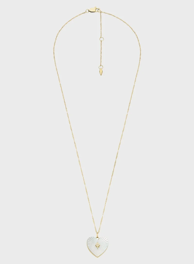 FOSSIL Pendant Detailed Necklace