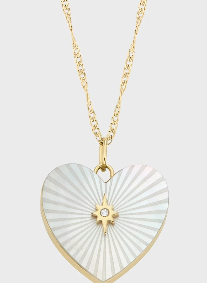 FOSSIL Pendant Detailed Necklace