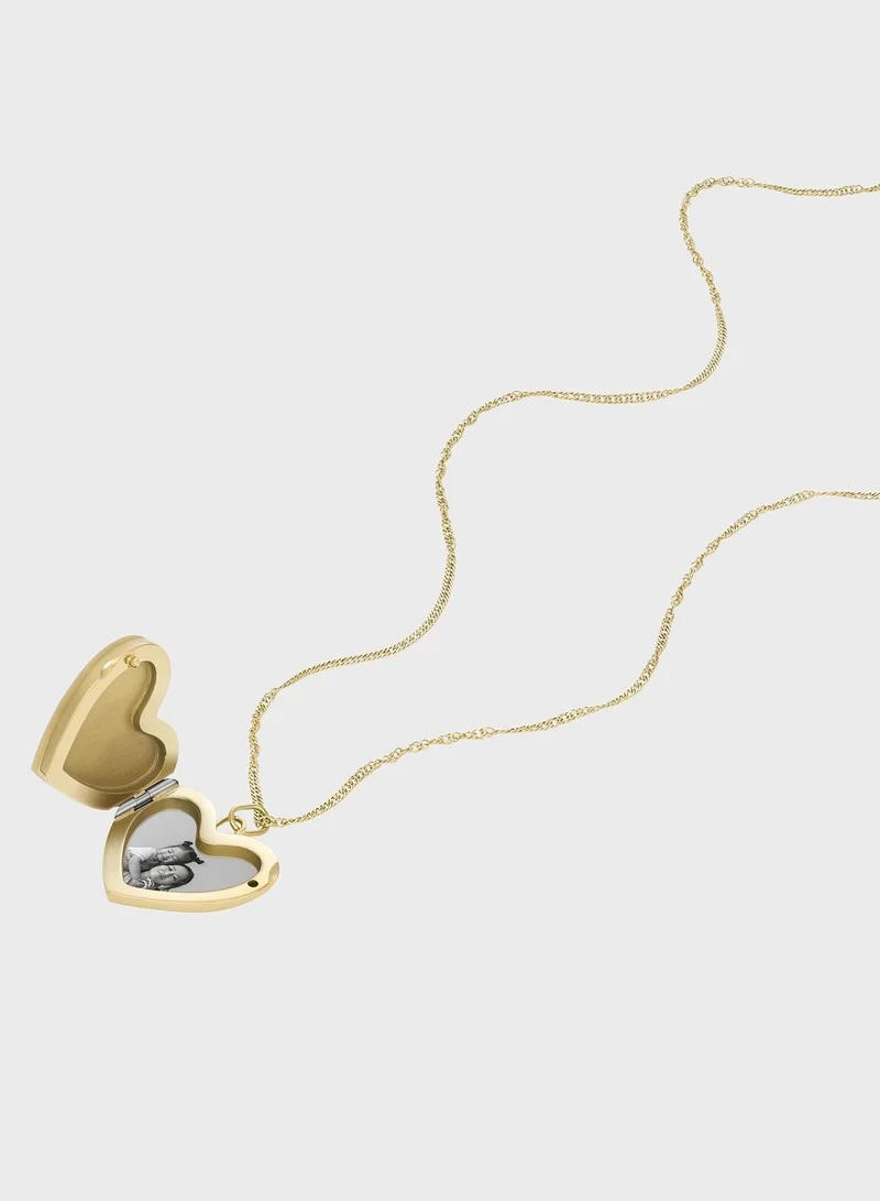 FOSSIL Pendant Detailed Necklace