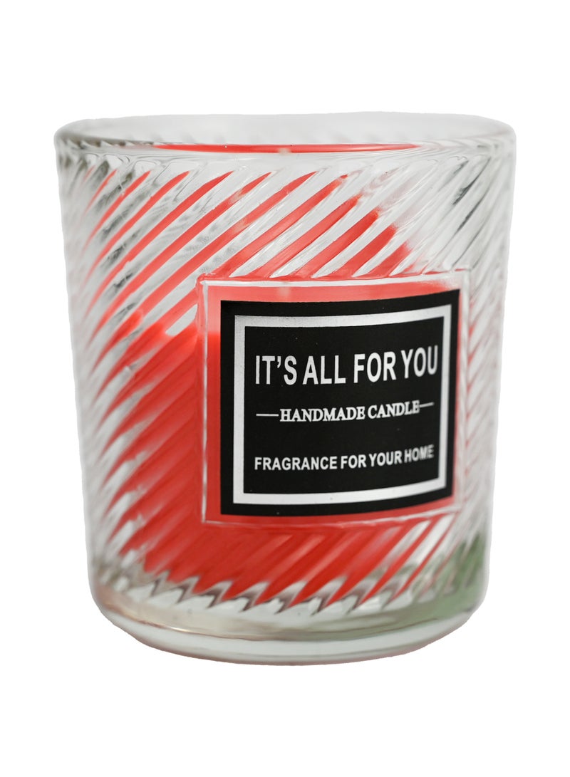 شمعة صديقة للبيئة مع مرطبان، مزيج نباتي | شموع معطرة برائحة العلاج العطري تدوم طويلاً، شموع عطرية مع برطمانات زجاجية كهرمانية/أفضل ديكور للشموع - Image 1