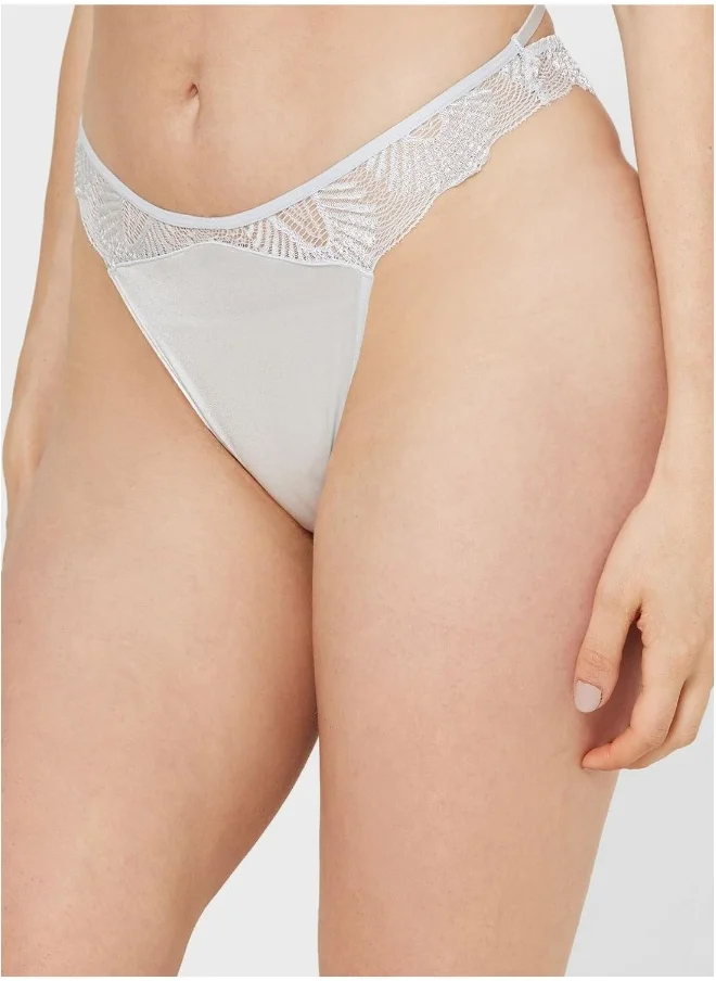 La Senza High Leg Lace Brief