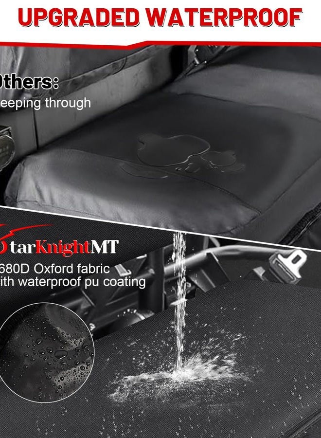 StarknightMT Mule Bench Seat Cover - Waterproof Seat Covers Compatible with Kawasaki Mule 600/610 UTV Mule Seat Cover Accessory Part - Image 2