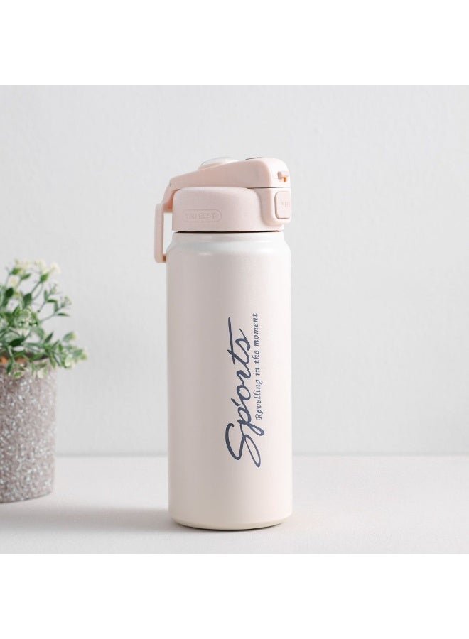 DANUBE HOME Alpine Aqua Water Bottle Stainless Steel Vacuum Insulated beige 800ml - Image 3