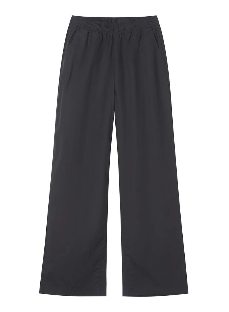 Women's Cool Touch Cotton Poplin Wide Leg Pants