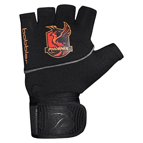 Babbler Phoenix Gym Gloves, Fitness Gloves with Wrist Support (Large) - Image 5