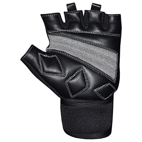 Babbler Phoenix Gym Gloves, Fitness Gloves with Wrist Support (Large) - Image 1