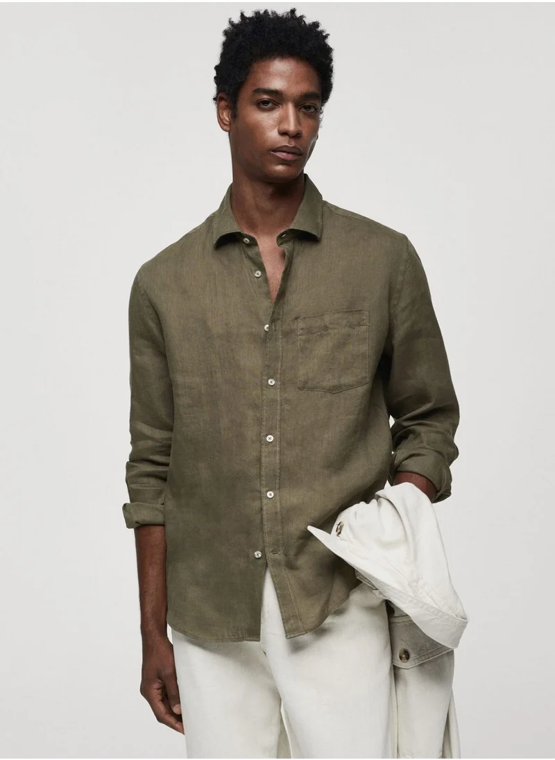 Mango Man Essential Regular Fit Shirt