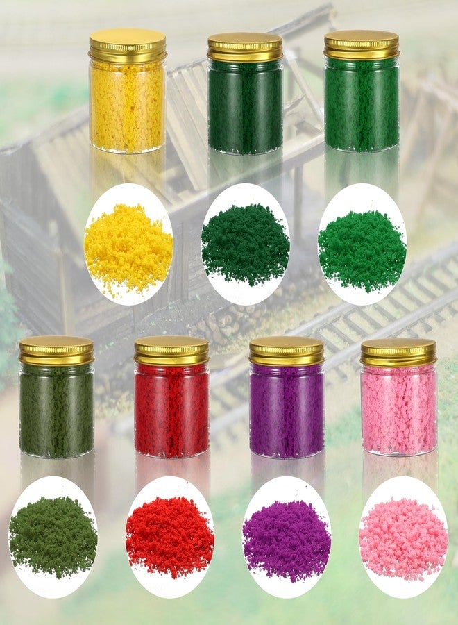 CoCud Model Flower Grass, 185ml Capacity, Fake Miniature Flower Grass Tree Sponge Green/Yellow - (Applications: DIY Dollhouse Fairy Garden Model Railway Landscape) - Image 4