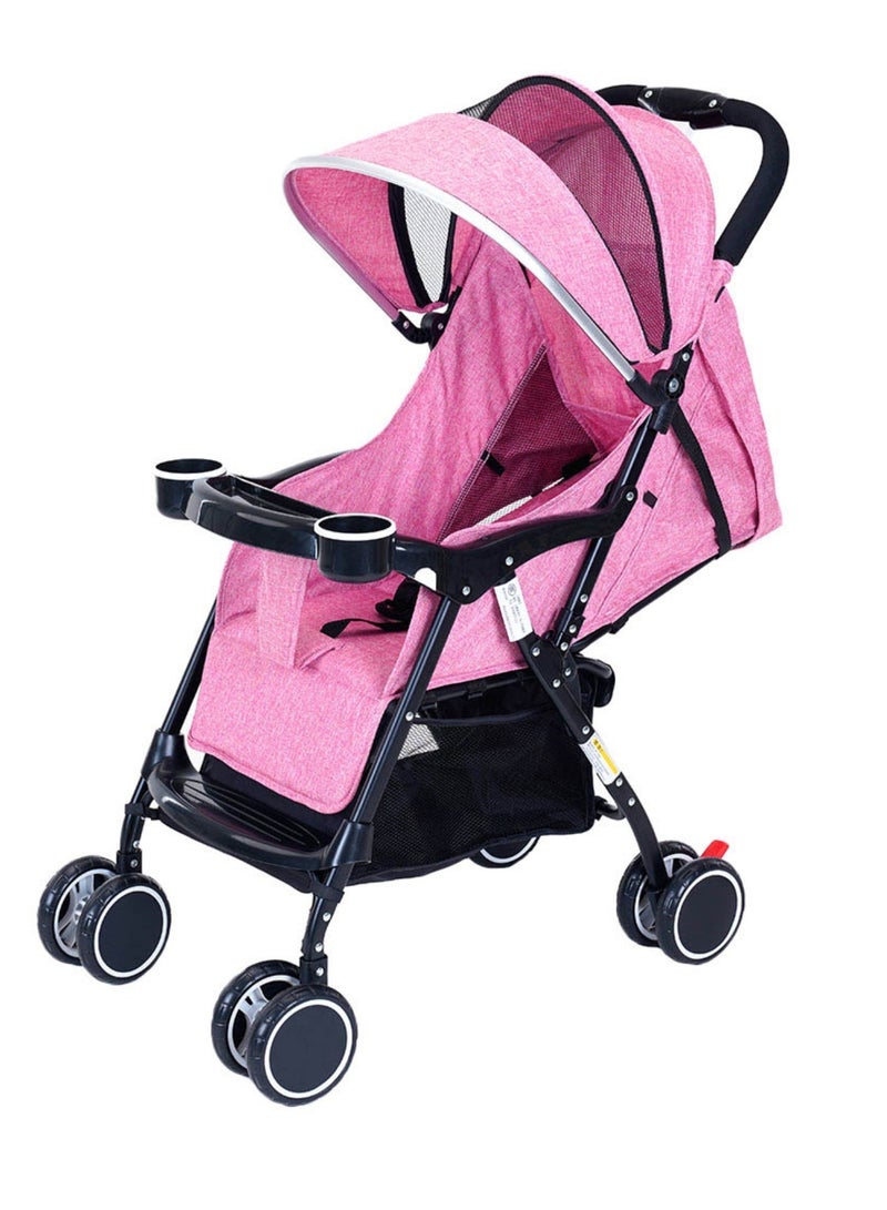 ماس عربة اطفال مناسبة لحديثي الولادة قابلة للطي وسهلة الحمل - Image 1